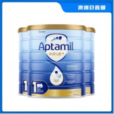 【澳洲直邮包邮】Aptamil 爱他美 金装1段 900克x3罐/箱（0-6个月） 【收件人身份证必需上传】